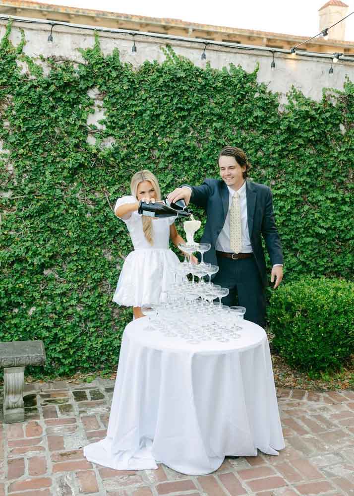 Photo of the Garden outdoor event space at the Old Capitol Inn